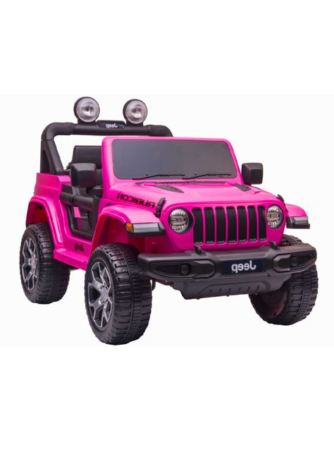 Jeep a Batería Rubicom Bateri12 Rosado-1