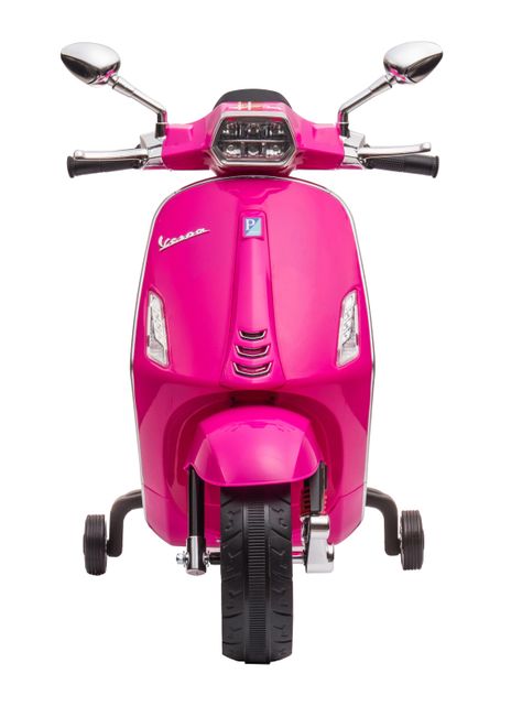Moto a Batería Vespa Sprint B12 Rosada-3
