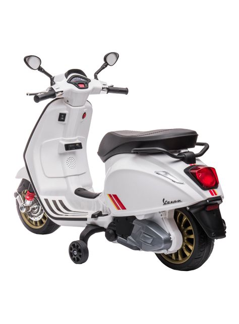 Moto a Batería Vespa Sprint B12 Blanco-3