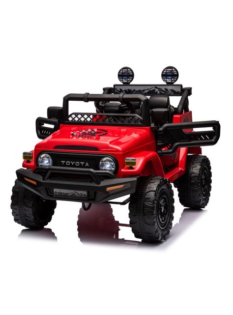 Jeep Toyota Fj Crusier 12V Rojo-0