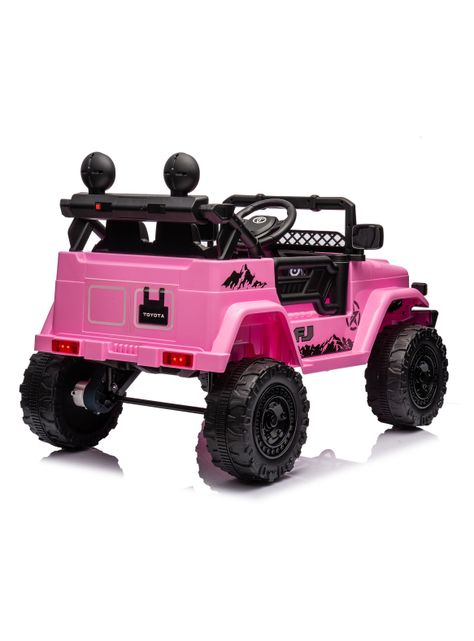 Jeep Toyota Fj Crusier 12V Rosado-2