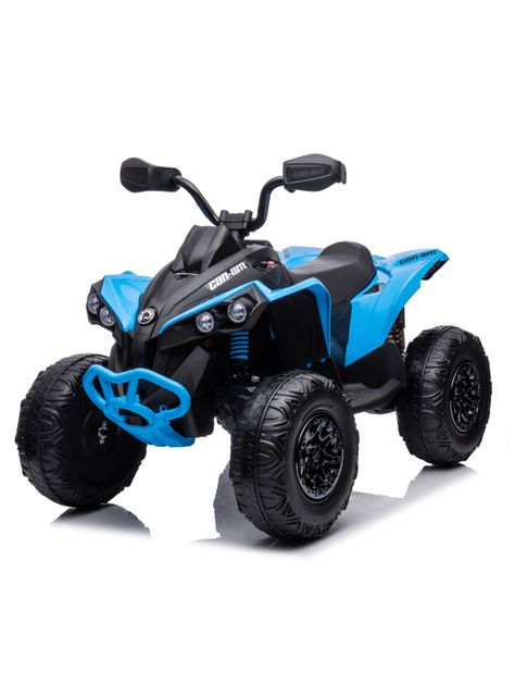 Moto a Batería Atv Can Am Renegade 12V Azul-1