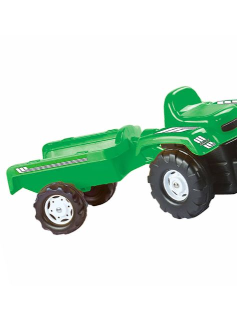 Tractor a Pedales Verde Ranchero-2
