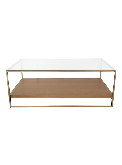 Mesa de Centro Saint Luke Dorado 70x120 cm-1