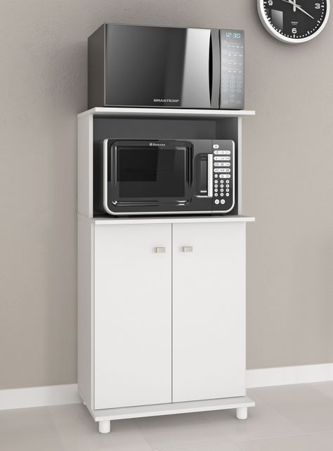 Mueble Organizador Horno Cocina 2 Puertas-4