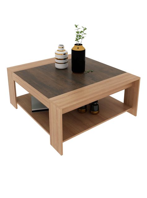 Mesa de Centro 100 cm Bicolor MC-2