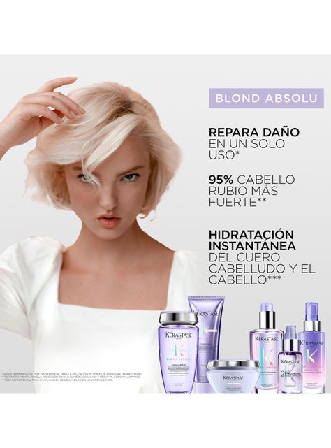 Sérum Reparador 2% Ácido Hialurónico Puro Blond Absolu 50ml Kérastase-3