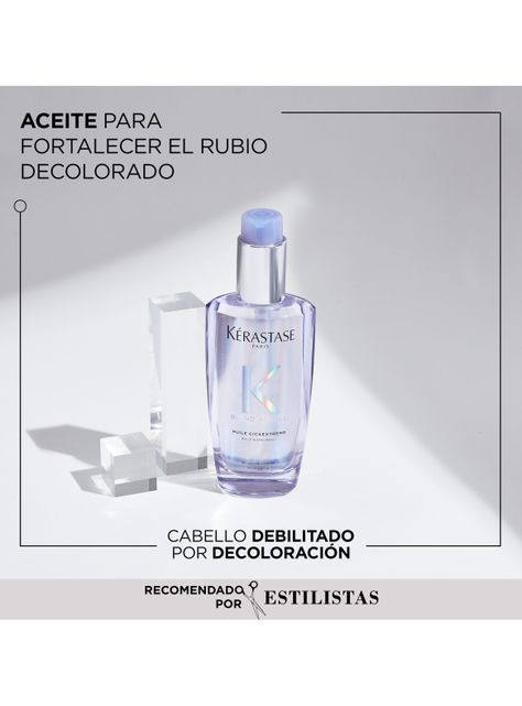Set Reparación Cabello Rubio o Decolorado Blond Absolu Aceite Huile Cicaextreme 100ml + 50ml-2