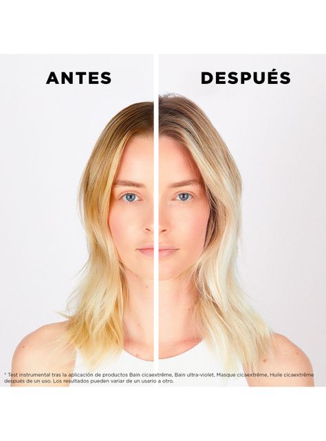 Set Reparación Cabello Rubio o Decolorado Blond Absolu Aceite Huile Cicaextreme 100ml + 50ml-4