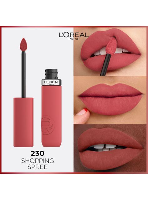 Labial Líquido Infallible Le Matte Resistance 230 Shopping Spree-3