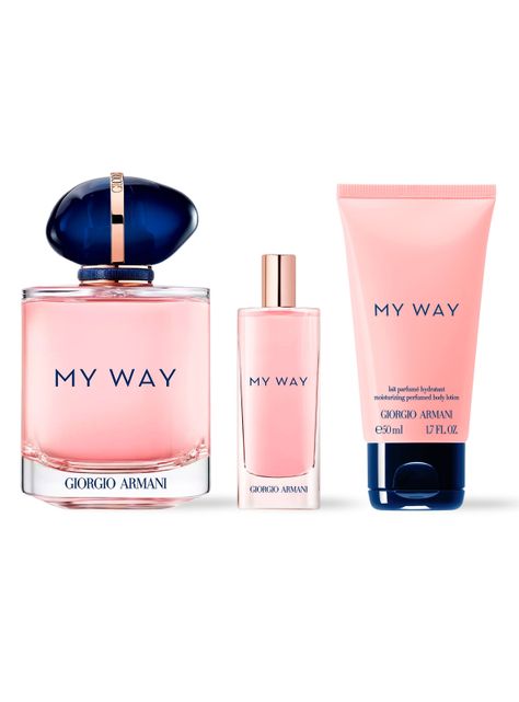 Set Perfume My Way EDP Mujer 90ml + 15ml + Loción Corporal-0