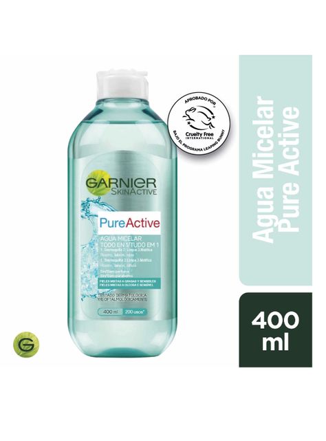 Agua Garnier Skin Active Micelar Pure Active 400 ml-0
