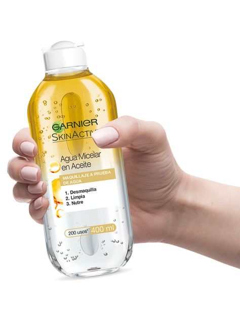 Agua Micelar en ÓleoGarnier Skin Active 400 ml-2