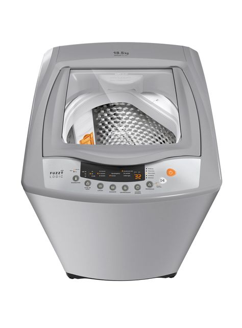 Lavadora de Carga Superior 19.5 Kg Efficace SZG Gris-3