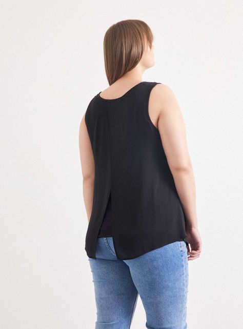 Polera Doble Capa con Lurex-1