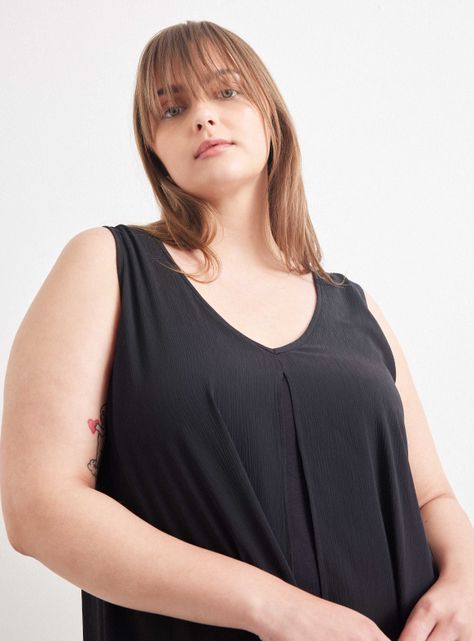 Polera Doble Capa con Lurex-2