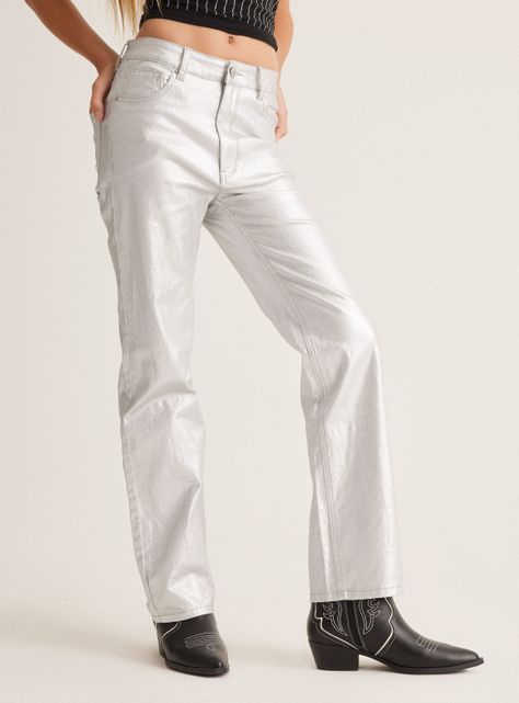 Jeans Variedad de Colores Metálicos-0