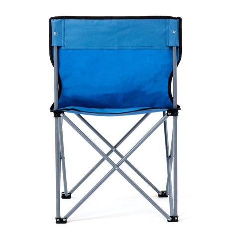 Silla de Camping Básica Azul-2