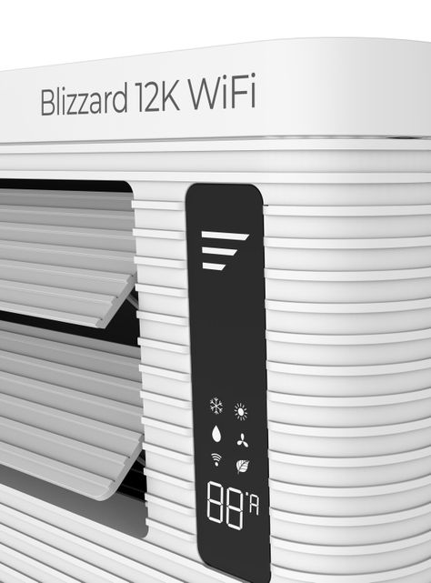 Aire Acondicionado Portátil 12000 BTU Frío- Calor WiFi BLIZZARD-2
