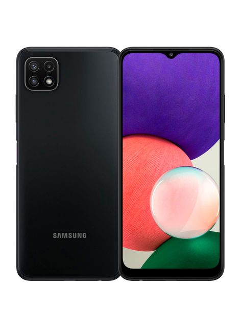 Smartphone Galaxy A22 5G 128GB 6.6" Gris Liberado-0
