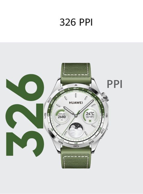 Smartwatch GT4 46 mm Verde Bosque-6