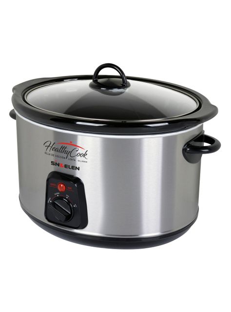 Olla de Cocción Lenta 5.6 Litros Healthy Cook OCL-5500IN-0