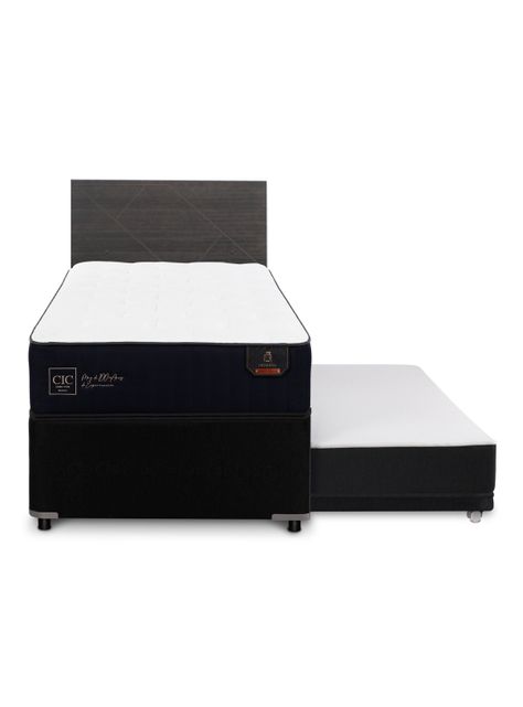 Diván Premium Black 1.5 Plazas + Respaldo Villarrica-2