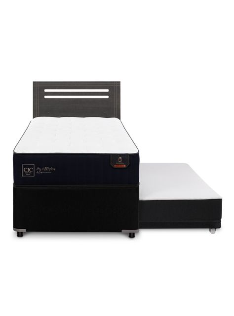 Diván Premium Black 1.5 Plazas + Respaldo Múnich-2