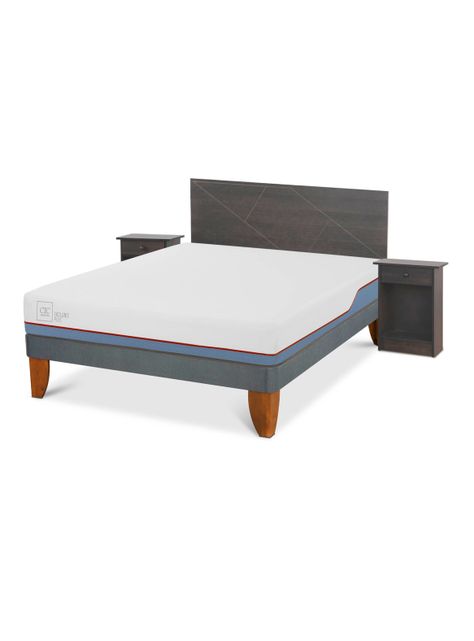 Cama Europea Excellence Plus 2 Plazas + Set de Muebles Villarrica-0