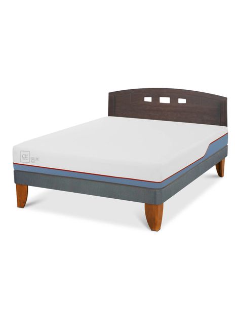 Cama Europea Excellence Plus 2 Plazas + Respaldo Gales-0