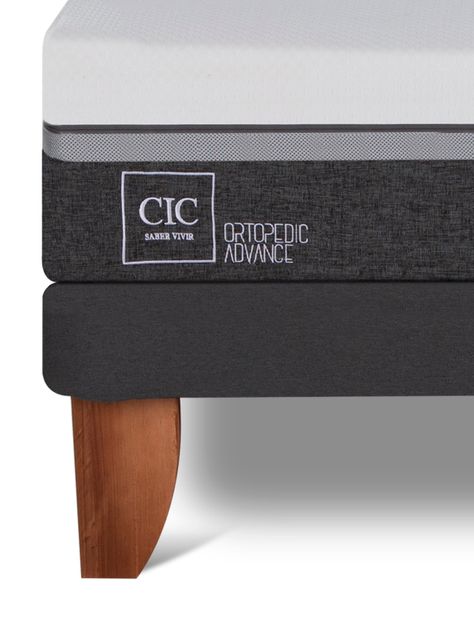 Cama Europea Ortopedic 2 Plazas Base Dividida + Respaldo Múnich-3