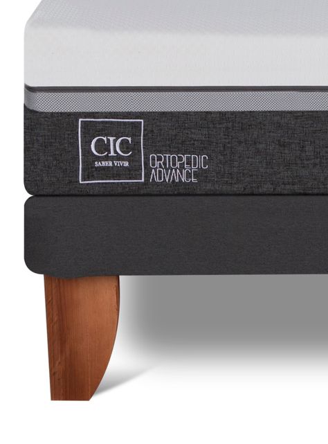 Cama Europea Ortopedic Advance 2 Plazas Base Dividida + Set de Muebles Dublín-3