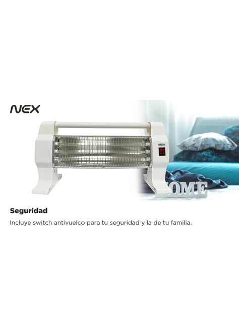 Estufa Cuarzo Horizontal 1100W SMBQ12H1-7
