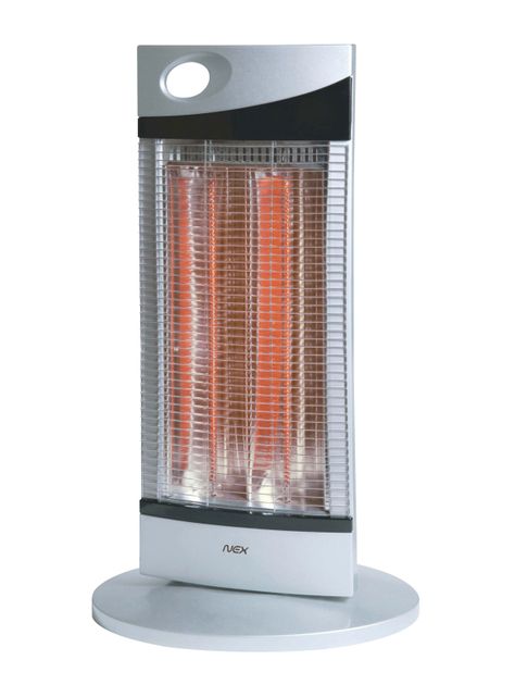 Estufa Carbono 800W CRH1000 Plateado-1