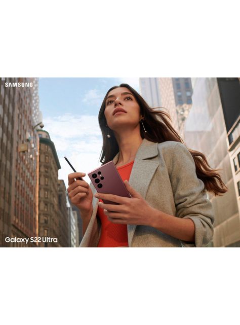 Smartphone Galaxy S22 Ultra 128GB Burgundy-4