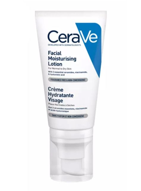 Loción Cerave Hidratante Facial PM 52 ml-0