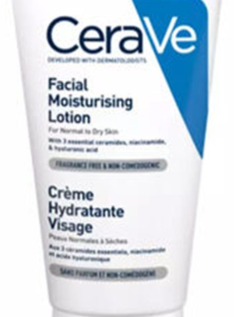 Loción Cerave Hidratante Facial PM 52 ml-1