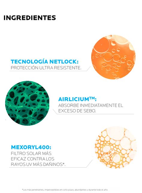 Protector Solar Rostro Anthelios UV Mune 400 Oil Control Gel Crema con Color FPS50+ 50 ml-5