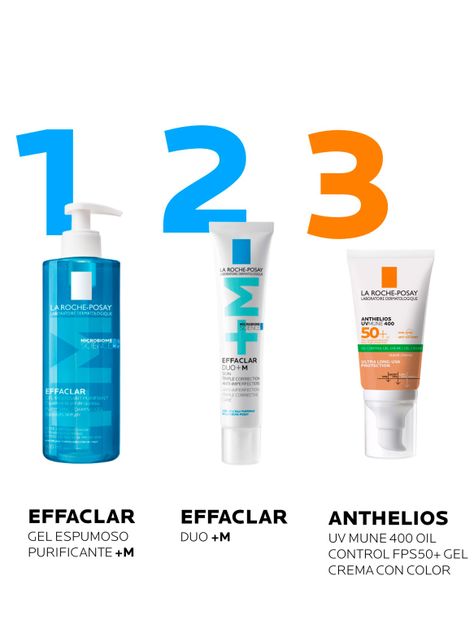 Protector Solar Rostro Anthelios UV Mune 400 Oil Control Gel Crema con Color FPS50+ 50 ml-6