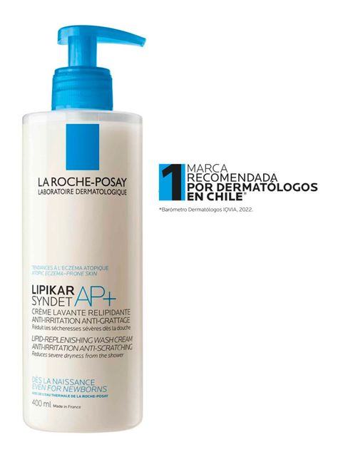 Limpiador Corporal Lipikar Syndet AP+ 400 ml-2