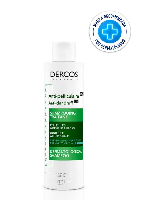 Shampoo Dercos Shampoo Anticaspa Cabello Seco 200ml Vichy-1