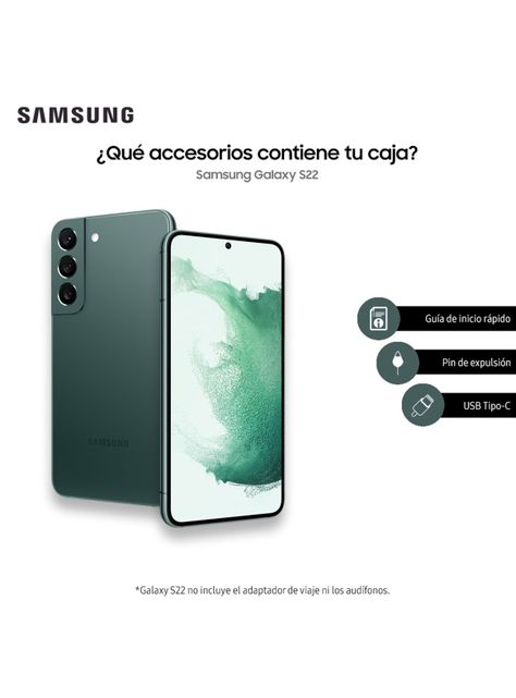 Smartphone Galaxy S22 5G 128GB Green-3