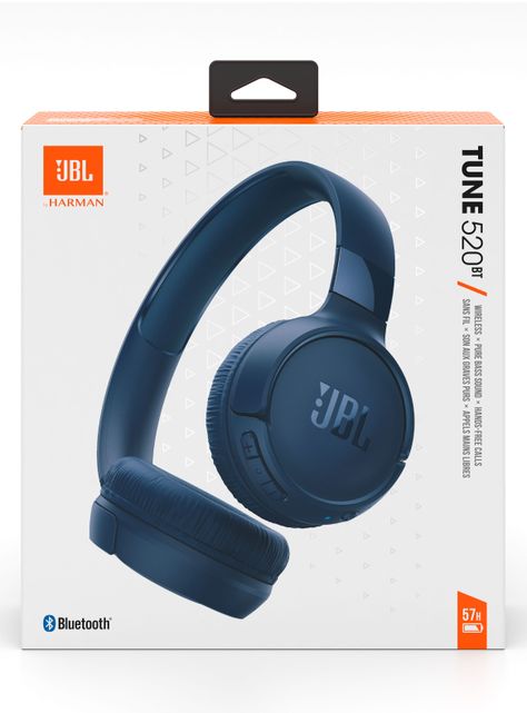 Audífonos Bluetooth On-Ear 520BT Azul-2