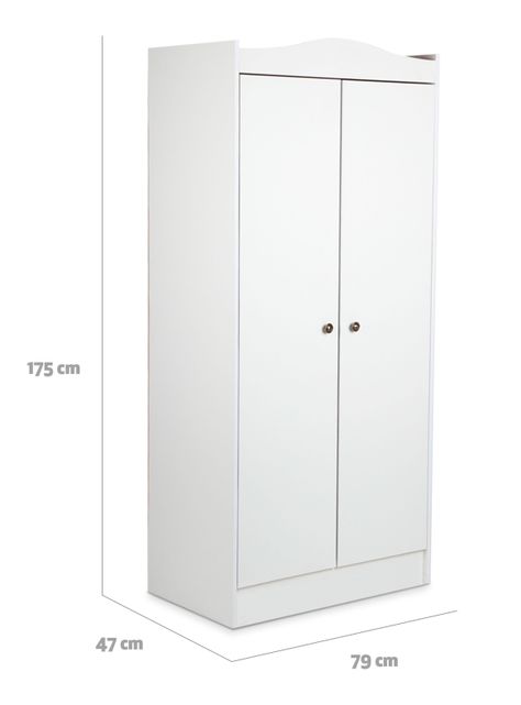 Clóset Kids Blanco 2 Puertas-1