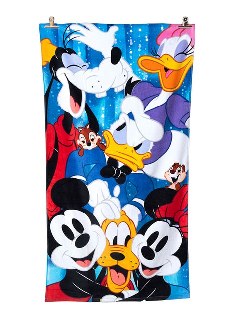 Toalla Playa con Bolso Amigos 70x140 cm-0