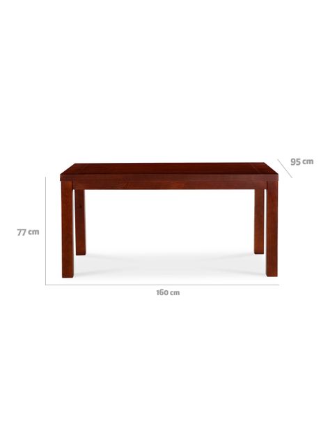Juego Comedor Ñuble 6 Sillas Caramelo Chocolate-2