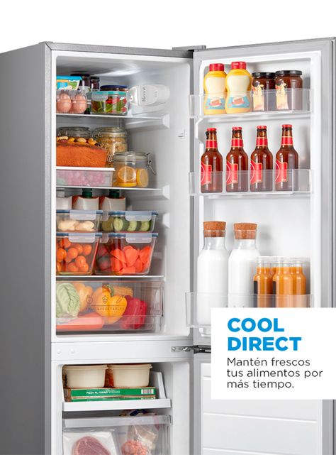 Refrigerador Bottom Freezer Frío Directo 169 Litros MDRB241FGE50-5