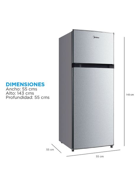 Refrigerador Top Mount Frío Directo 207 Litros MDRT294FGE50-1