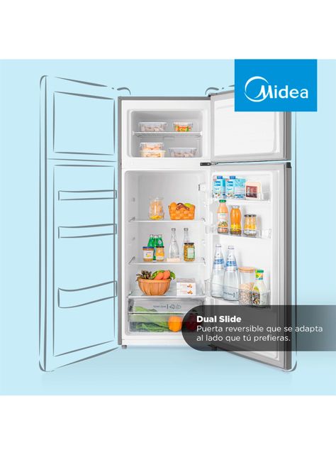 Refrigerador Top Mount Frío Directo 207 Litros MDRT294FGE50-6