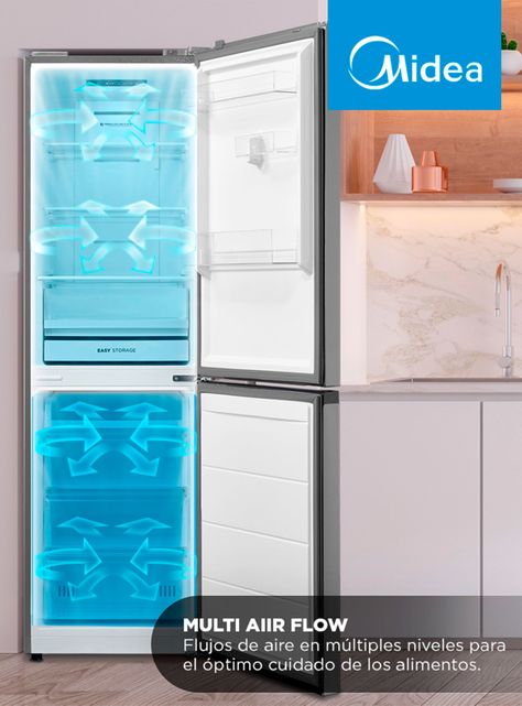 Refrigerador Bottom Freezer No Frost 259 Litros MDRB379FGF50-5